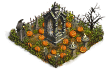 Building Decorative Pumpkin Cemetery Level 1