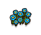 Building Flowerbed (blue)