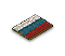 Icon Russian Flag Flowerbed