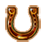 Buff Bronze Horseshoes