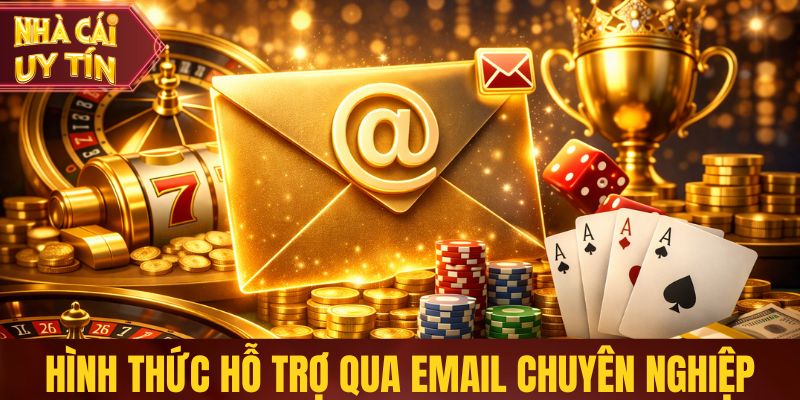 Hình thức hỗ trợ qua Email chuyên nghiệp
