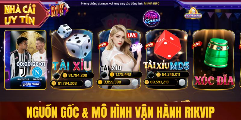 Khám Phá Rikvip - Kho Game Phong Phú, Giao Dịch Nhanh Nguồn gốc thương hiệu và mô hình vận hành Rikvip