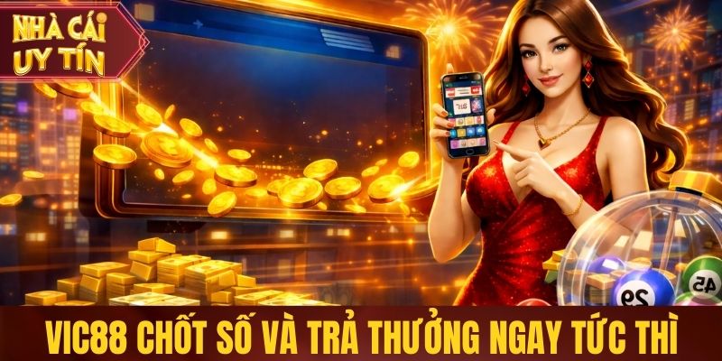 Vic88 - Cá Cược Lô Đề Trực Tuyến Minh Bạch, Trả Thưởng Nhanh Vic88 chốt số và trả thưởng ngay tức thì